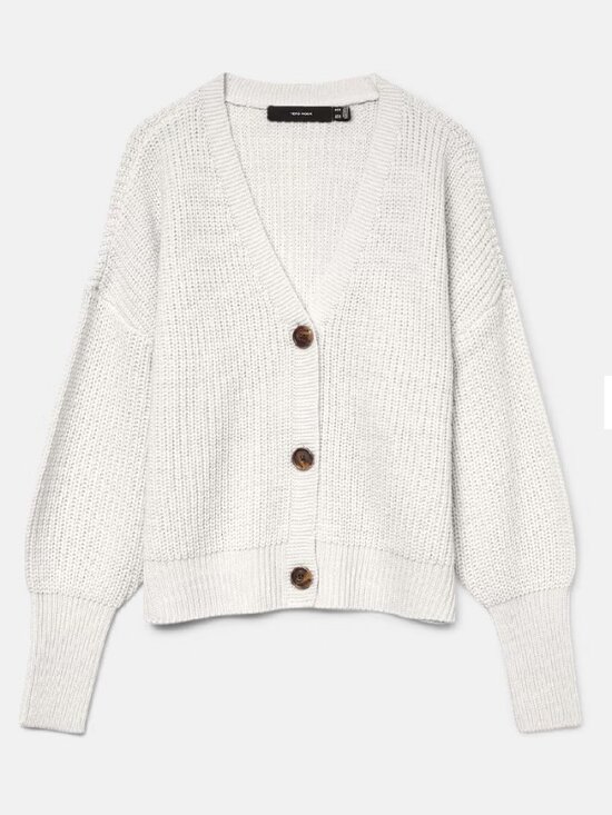 Vero Moda Sweaters - Vero Moda White Knit Cardigan, Size S